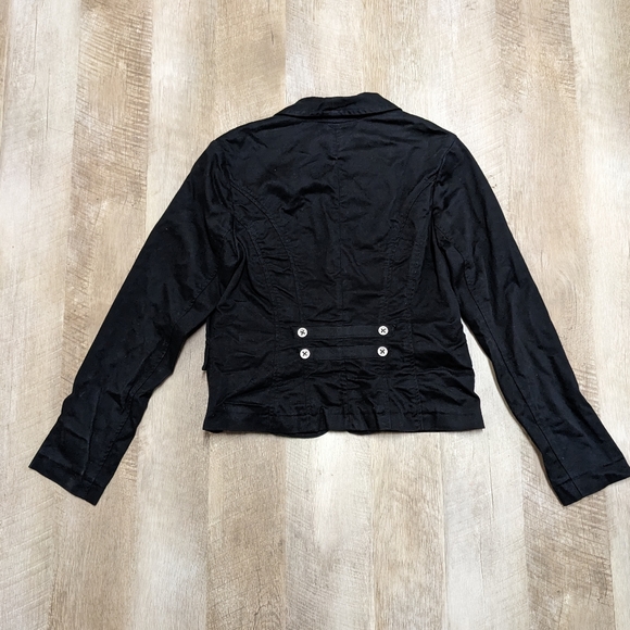 CAbi Black Military Style Jacket - Picture 6 of 12